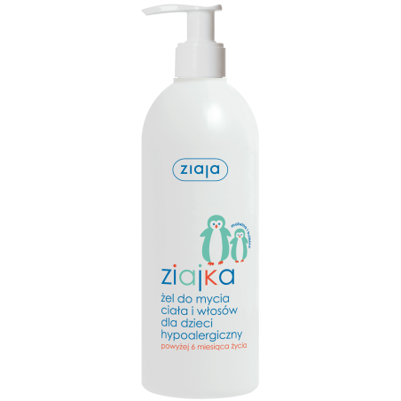 Ziajka Żel do mycia ciała i włosów 400 ml